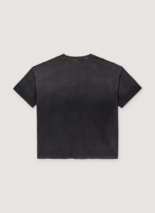 Vale Forever Thrashed Sun Tee Vintage Black