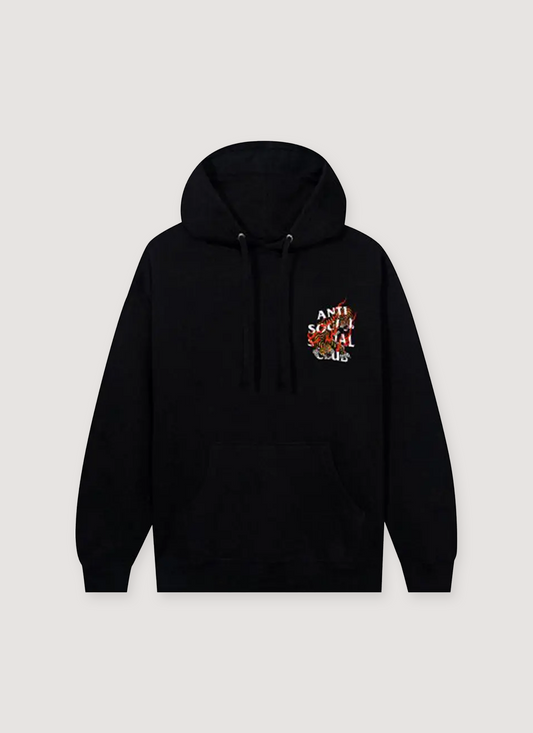 Anti Social Social Club Tiger Blood Sweatshirt Black