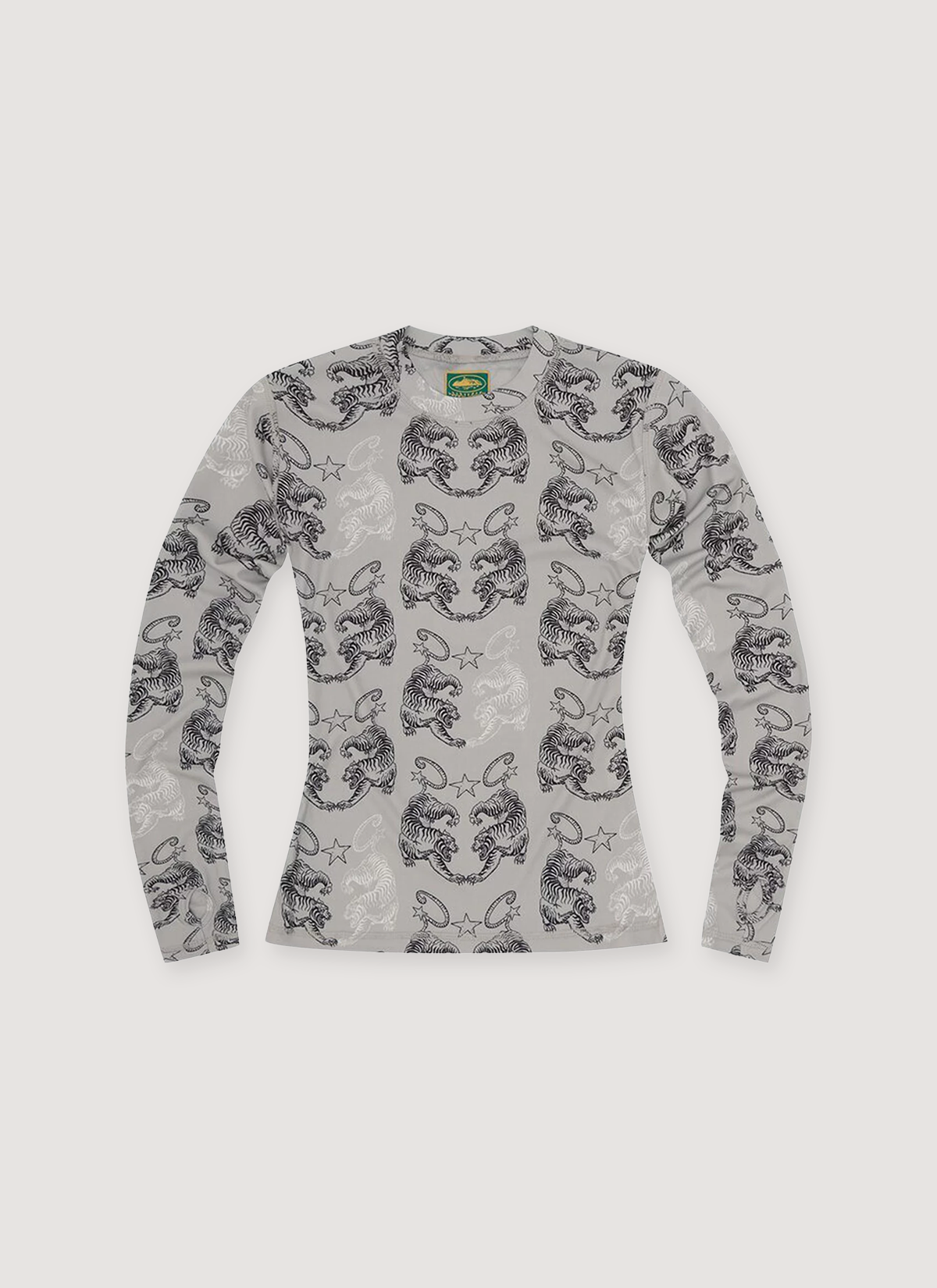 Corteiz Tiger Mesh Longsleeve Grey (Womens)