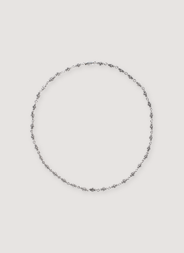 Chrome Hearts Tiny E Necklace Silver (Pre-Owned) .925 silver with tiny cross chain linkage and clasp closure Tiny E Necklace Silver (Pre-Owned) - Authenticated Necklaces | Pieces Los Angeles