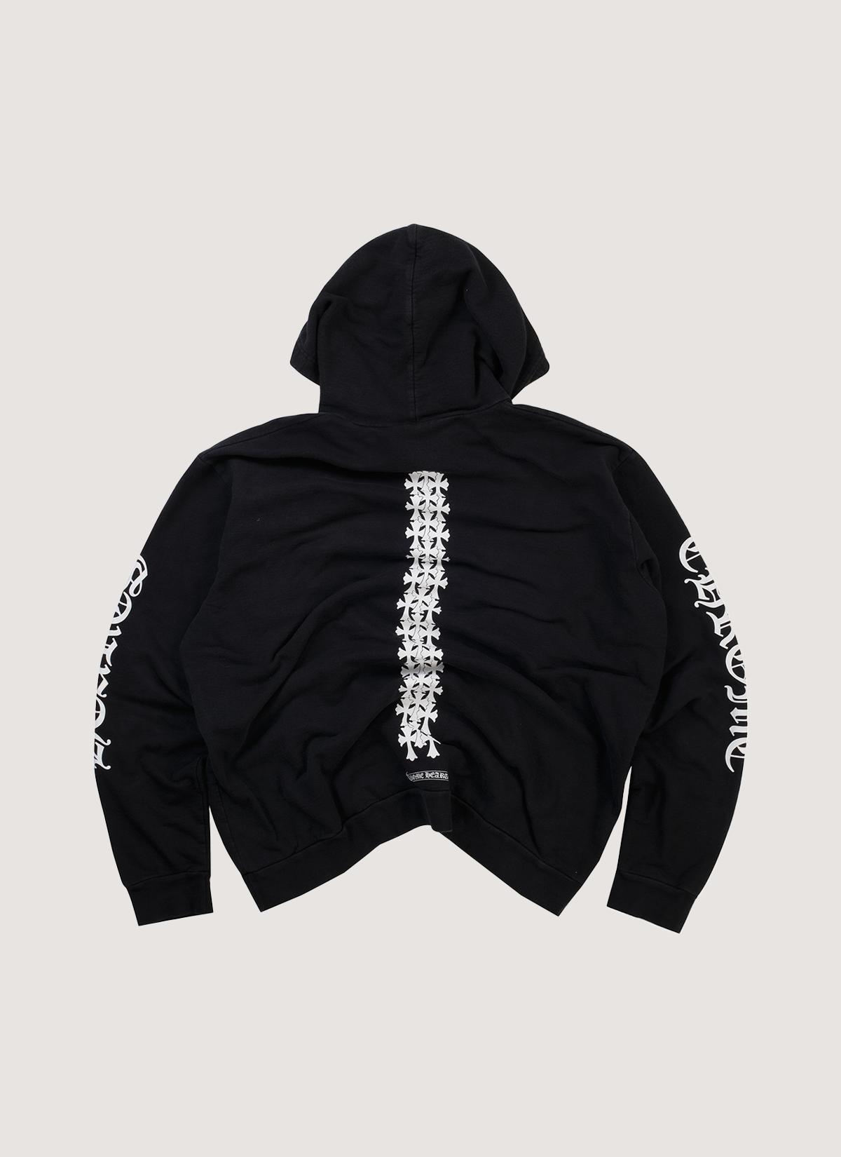Chrome Hearts Triple Cross Tire Track Sweatshirt Black (Pre-Owned