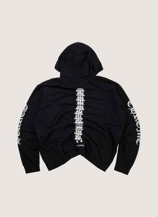 Chrome Heats Triple Cross Tire Track Sweatshirt Black (Pre-Owned)