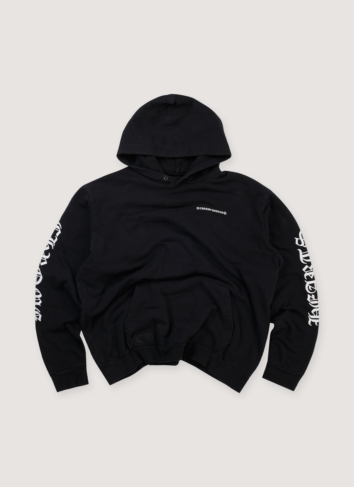 Chrome Heats Triple Cross Tire Track Sweatshirt Black (Pre-Owned)