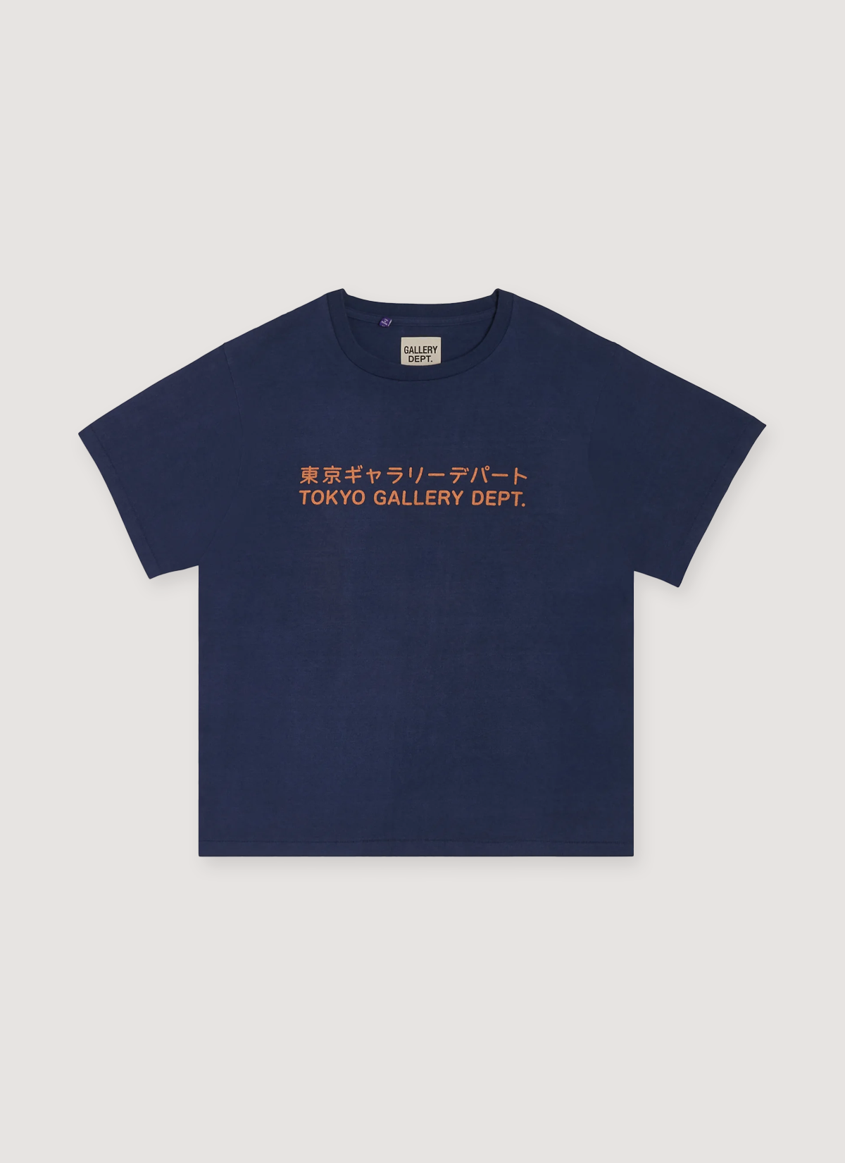 Gallery Dept. Tokyo GD Tee Navy Gallery Dept. Tokyo GD Tee Navy - Image 1 | Authenticated at Pieces Los Angeles
