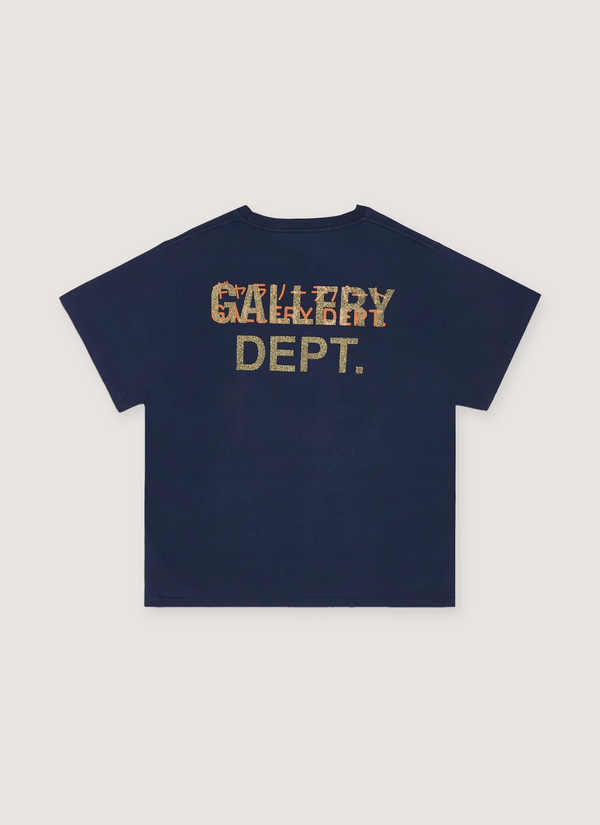 Gallery Dept. Tokyo GD Tee Navy alternate view - Shop at Pieces Los Angeles