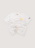 Gallery Dept. Firsthand Tokyo Tee Shirt Cream (Pre-Owned) with printed logos, hand painted details, front view