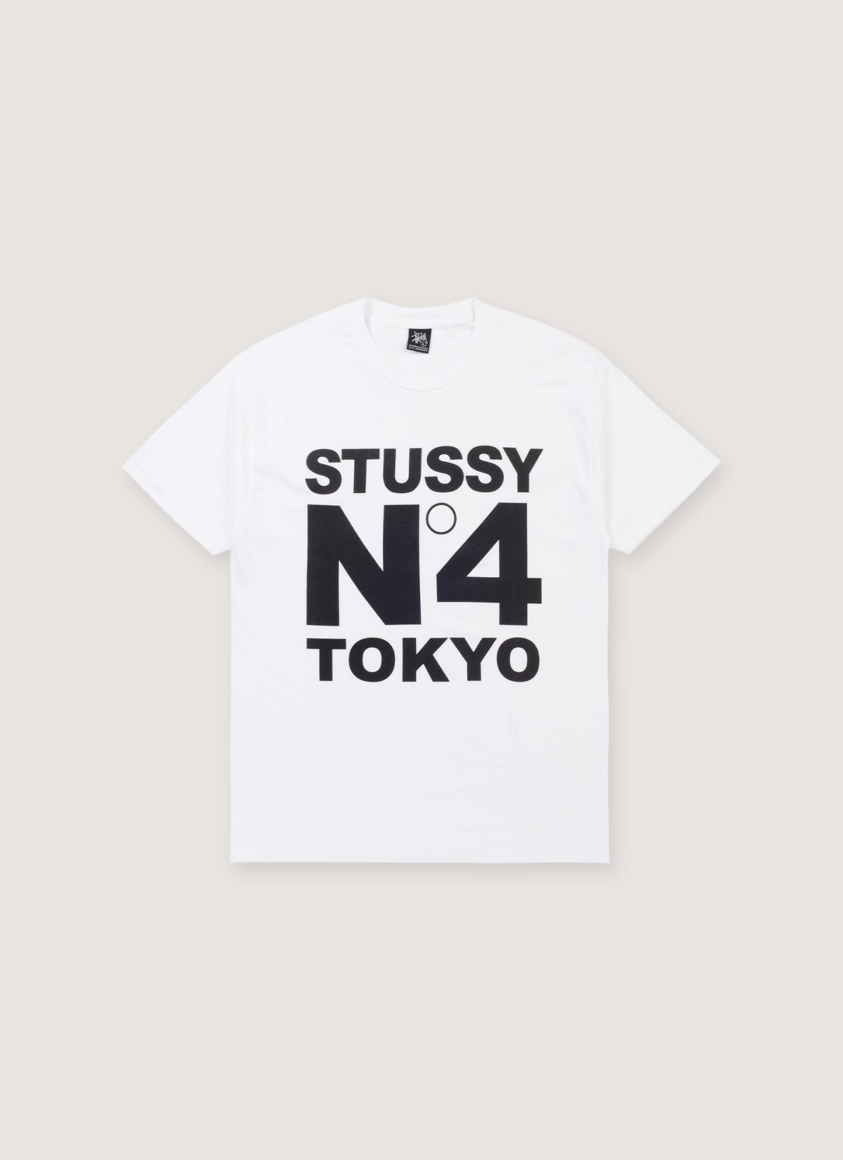 Stussy No. 4 Tokyo Tee White