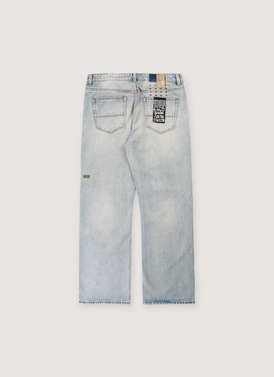 Ksubi Toro Seattle Repair Denim Blue