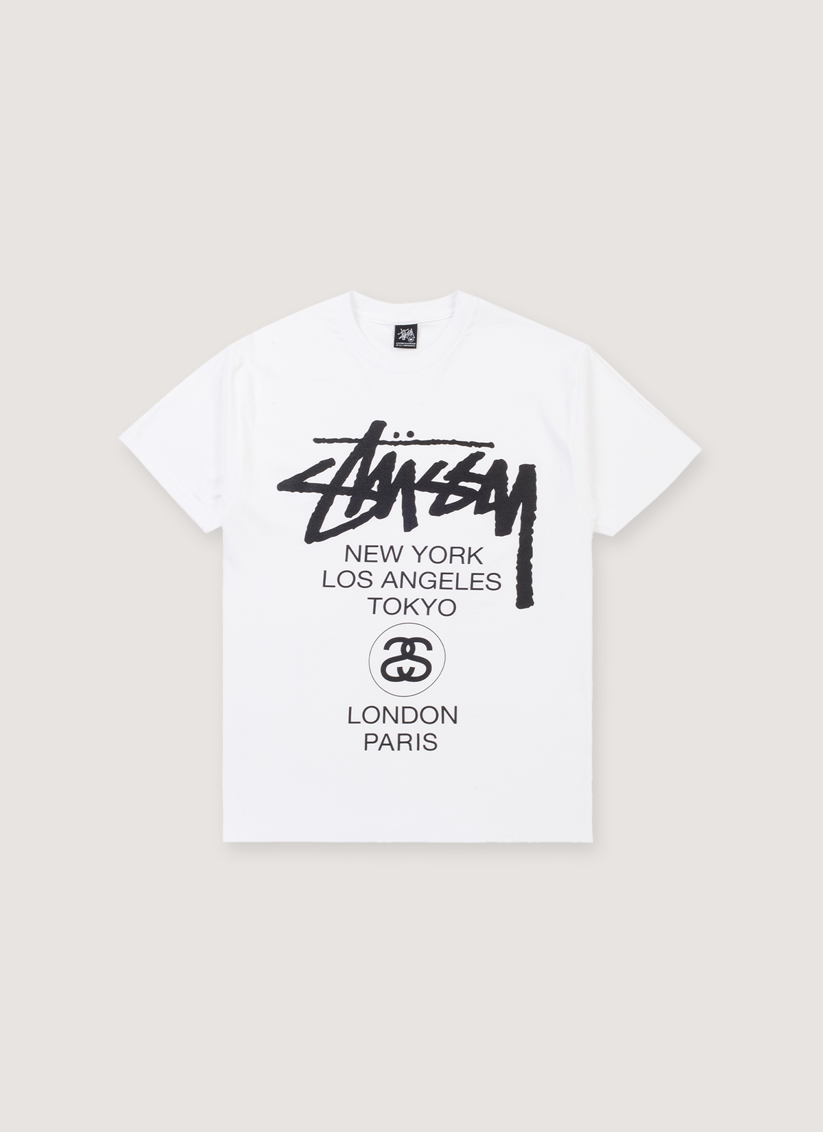 Stussy Tour Tee White