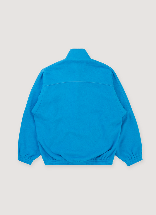 Balenciaga Fleece Tracksuit Jacket Cyclades Blue