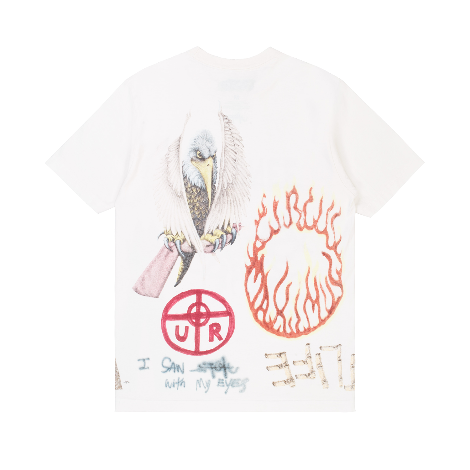 Travis Scott Tournee Tee White