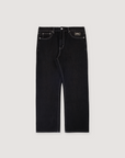 Revenge Tribal Cross Denim Jeans Black