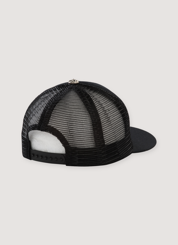 Chrome Hearts Cemetery Cross Trucker Hat Black alternate view - Shop at Pieces Los Angeles