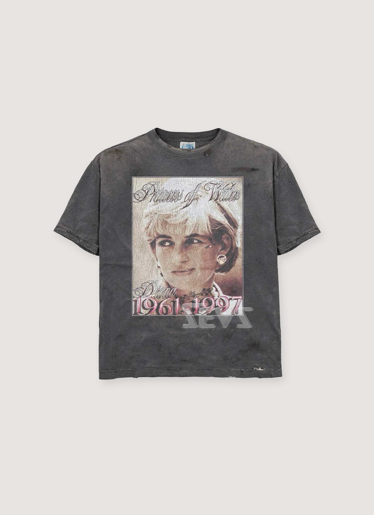 Triple Sevens Diana Tee Vintage Black