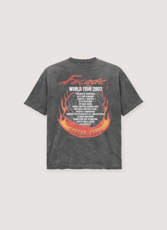 Triple Sevens Flamerock Tee Vintage Black