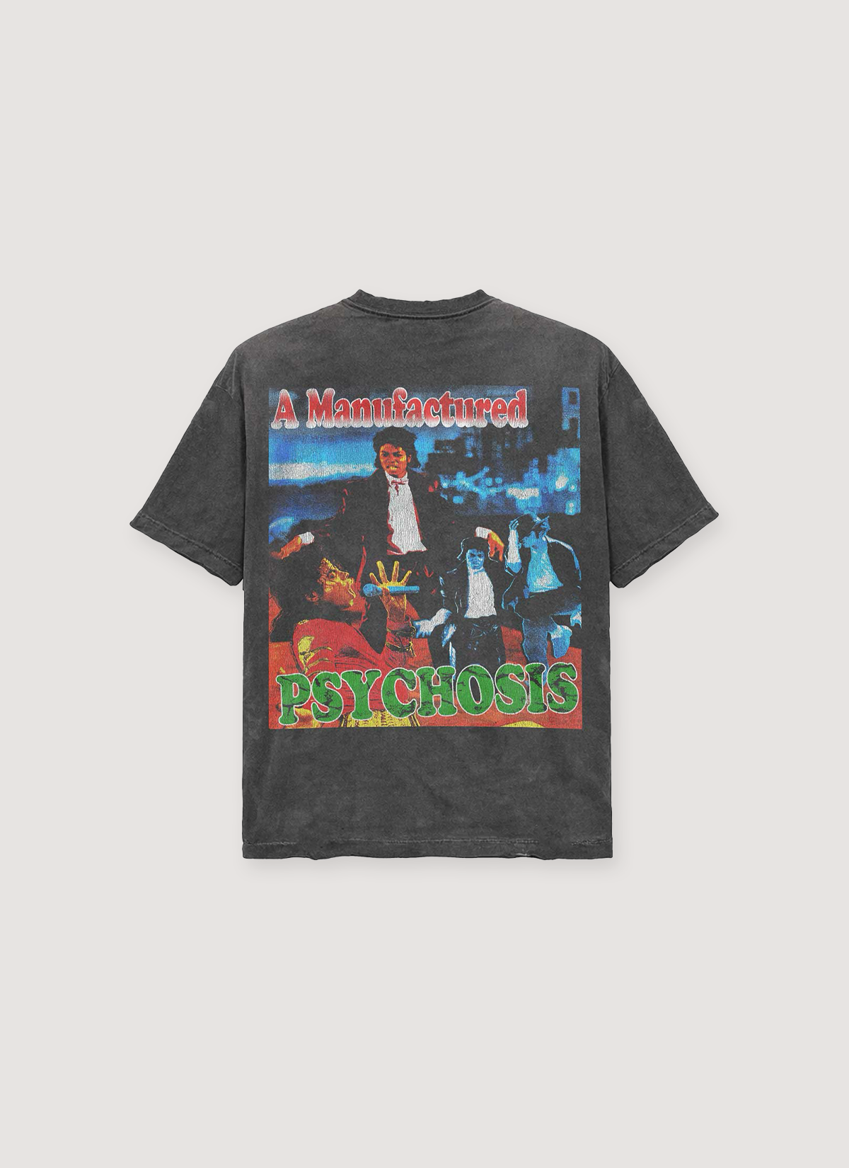 Triple Sevens Psychosis Tee Vintage Black Triple Sevens Psychosis Tee Vintage Black - Image 2 | Authenticated at Pieces Los Angeles