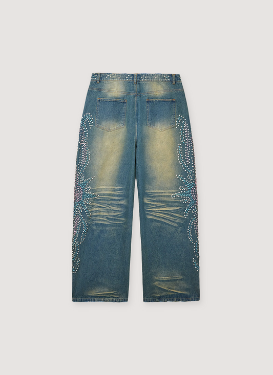 Vale Forever Tsunami Denim Jeans Blue