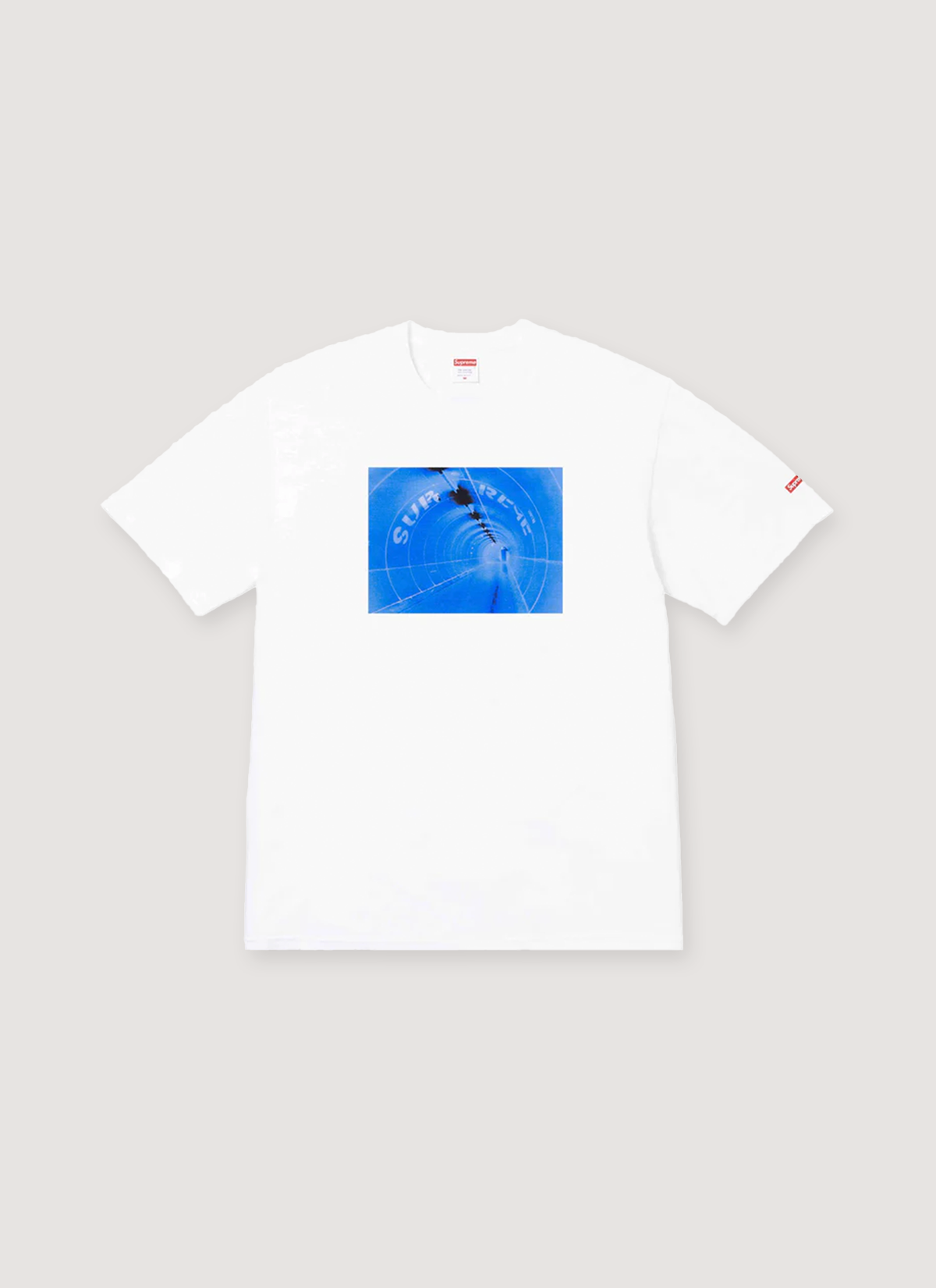 Supreme Tunnel Tee White Supreme Tunnel Tee White - Image 1 | Authenticated at Pieces Los Angeles