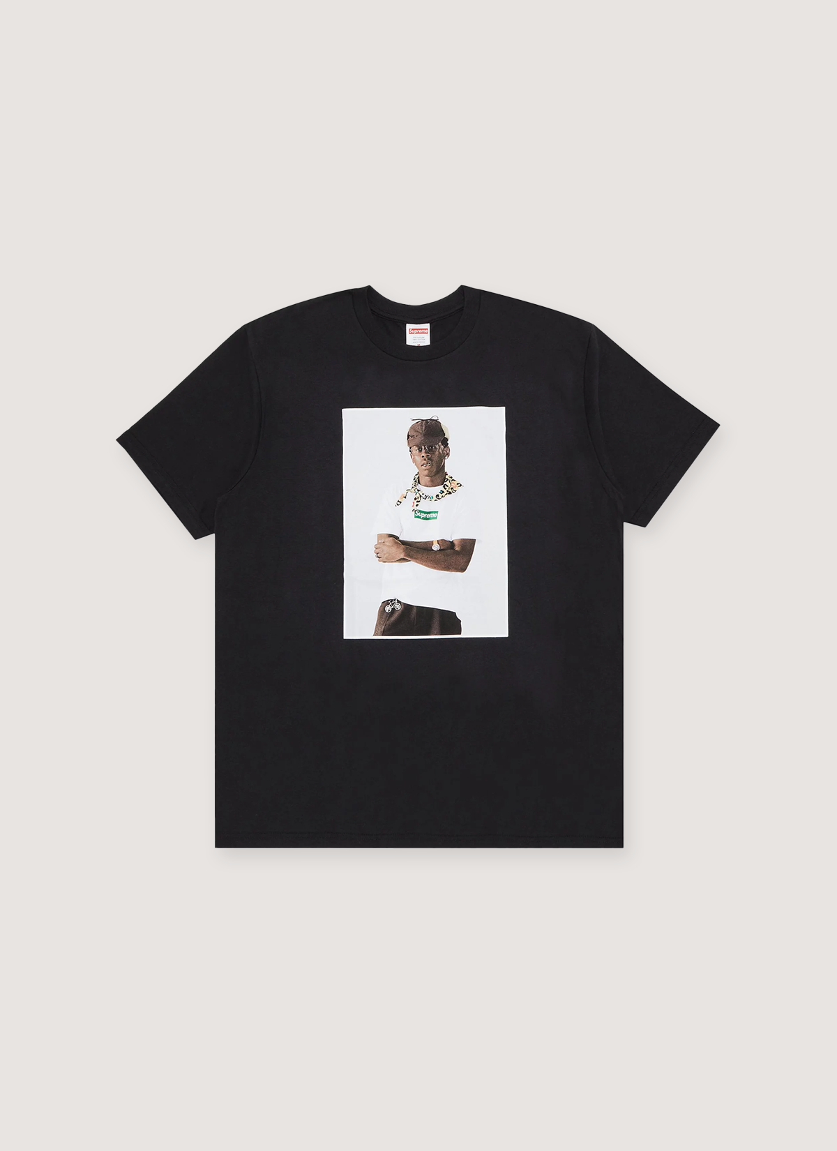 Supreme Tyler, The Creator Tee Black Supreme Tyler, The Creator Tee Black - Image 1 | Authenticated at Pieces Los Angeles