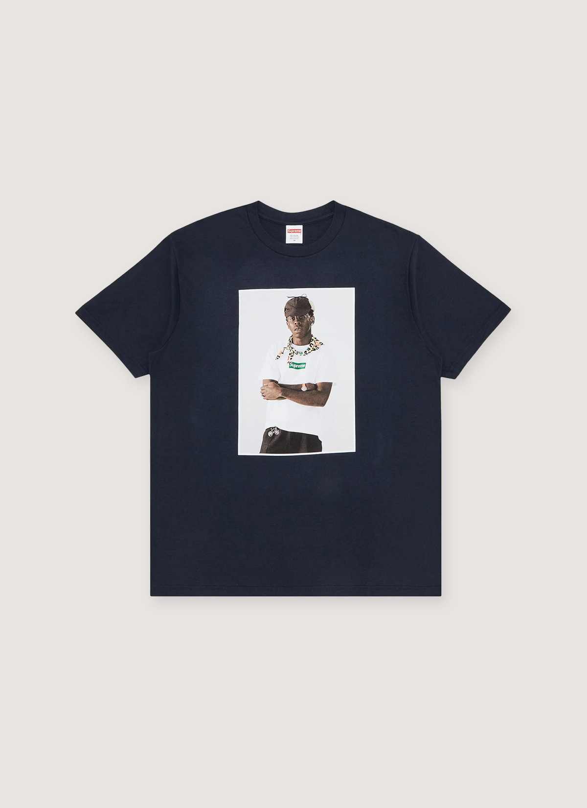Supreme Tyler, The Creator Tee Indigo Supreme Tyler, The Creator Tee Indigo - Image 1 | Authenticated at Pieces Los Angeles