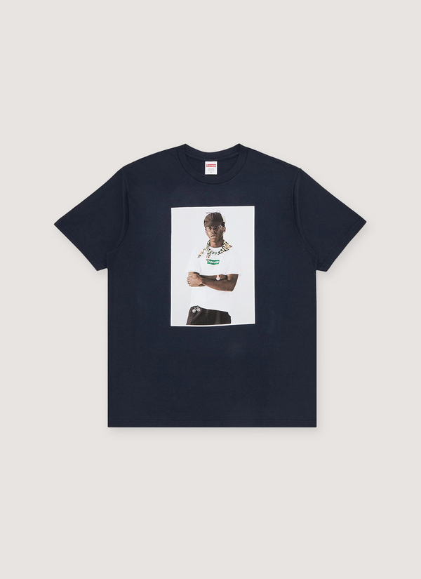 Supreme Tyler, The Creator Tee Indigo Tyler, The Creator Tee Indigo - Authenticated T-shirts | Pieces Los Angeles