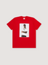 Supreme Tyler, The Creator Tee Red graphic logo, front view