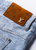 Louis Vuitton Tyler, the Creator Monogram Denim Pants Light Indigo Louis Vuitton Tyler, the Creator Monogram Denim Pants Light Indigo - Image 4 | Authenticated at Pieces Los Angeles