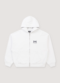 Balenciaga Under Armour Zip Up Sweatshirt White Balenciaga Under Armour Zip Up Sweatshirt White - Image 1 | Authenticated at Pieces Los Angeles