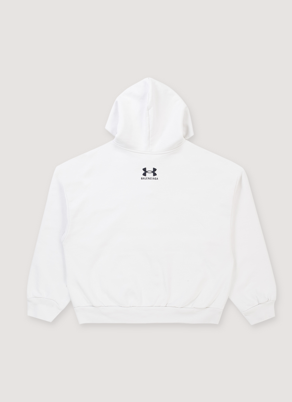 Balenciaga Under Armour Zip Up Sweatshirt White alternate view - Shop at Pieces Los Angeles