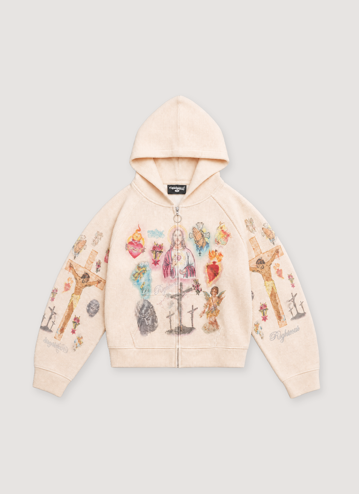 Righteous Ultimate Sacrifice Thermal Zip Sweatshirt
