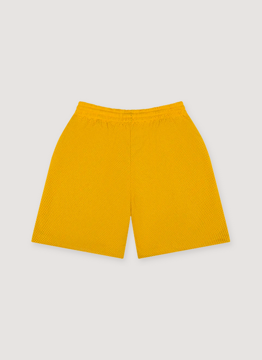 Denim Tears Denim University Mesh Shorts Yellow