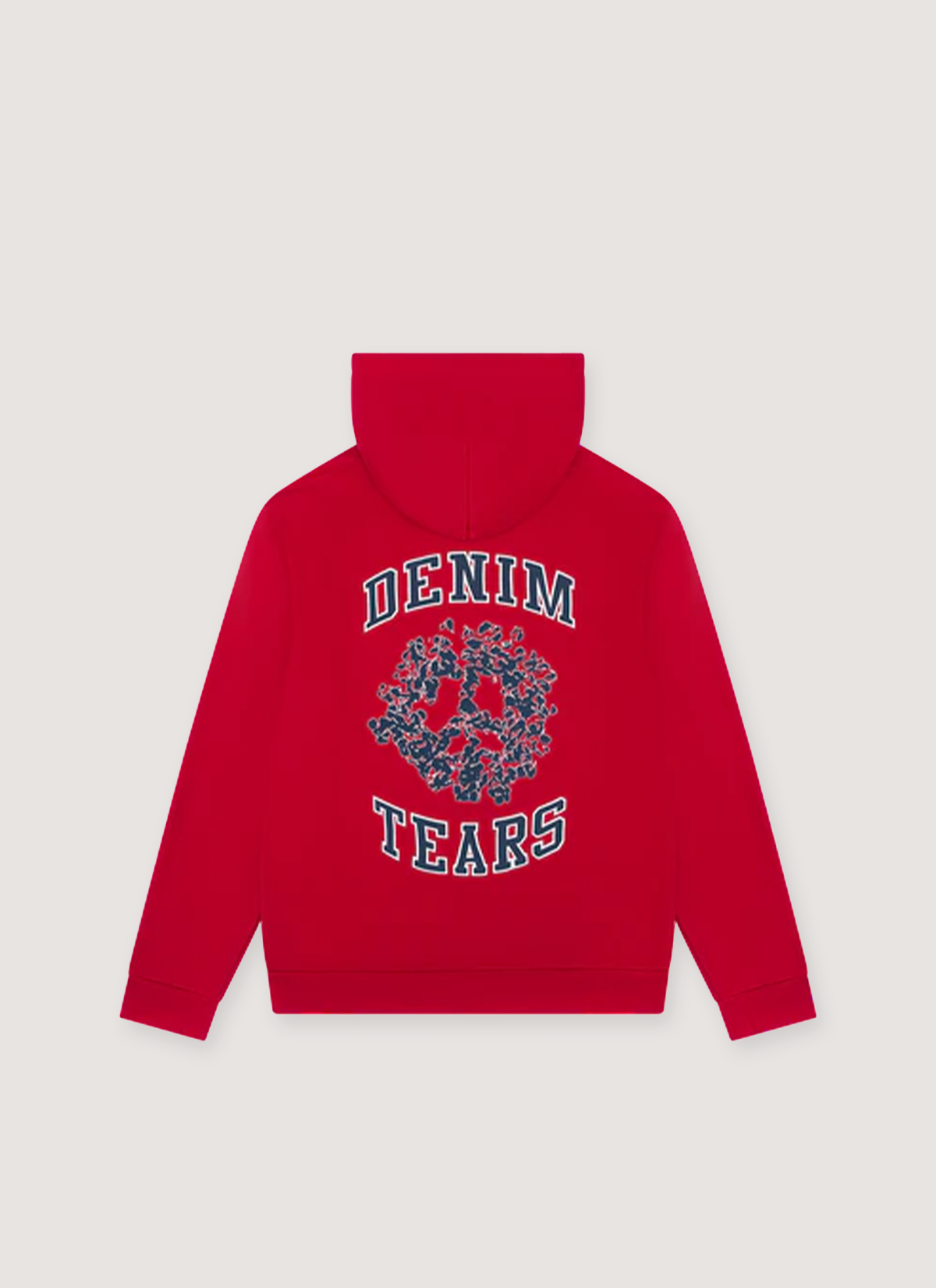Denim Tears Denim University Zip Hoodie Red