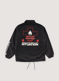 Saint Michael Unknown Coaches Jacket Black Saint Michael Unknown Coaches Jacket Black - Image 2 | Authenticated at Pieces Los Angeles