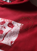 Boredom Kills Unplug Sweatshirt Red Boredom Kills Unplug Sweatshirt Red - Image 4 | Authenticated at Pieces Los Angeles