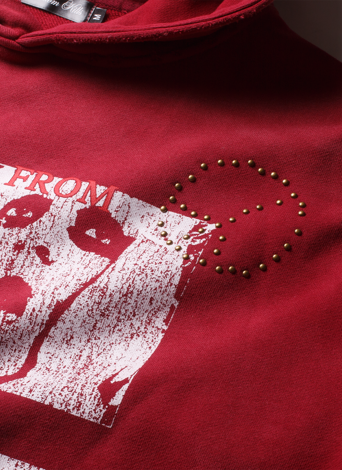 Boredom Kills Unplug Sweatshirt Red Boredom Kills Unplug Sweatshirt Red - Image 4 | Authenticated at Pieces Los Angeles