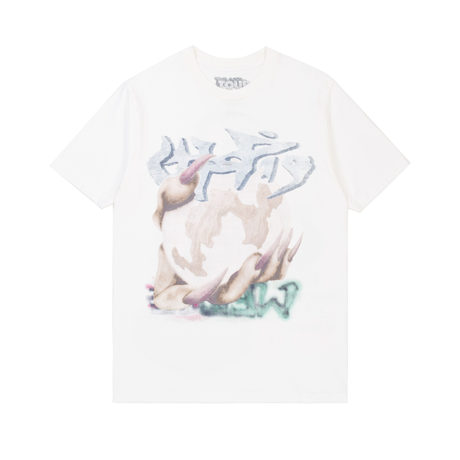 Travis Scott Utopia Live at Metlife Tee White