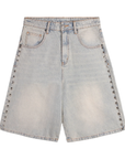 Vague Studios '85 Studded Jorts Light Wash