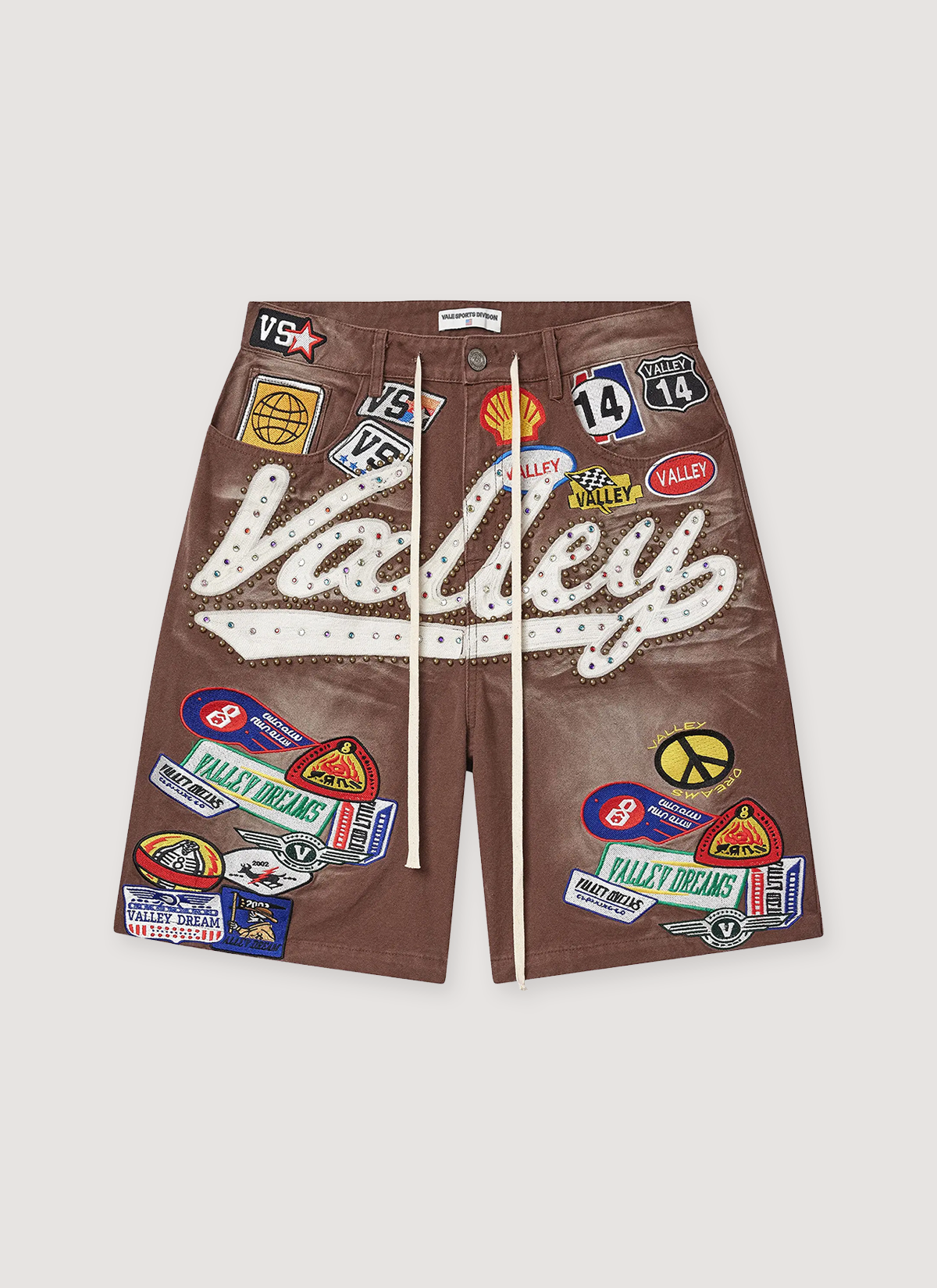 Vale Forever 1980s Jorts Brown
