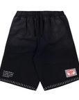 Boredom Kills BK Villa Shorts Black