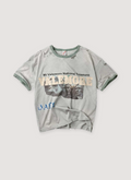 Vale Forever Camp Ringer Tee Green Vale Forever Camp Ringer Tee Green - Image 1 | Authenticated at Pieces Los Angeles