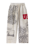 Vale Forever Cheetah Sweatpants Grey