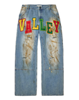 Vale Forever Collage Painter Pants Dirty Indigo