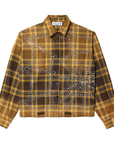 Vale Forever Chocolate Flannel Yellow