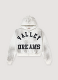 Vale Forever Classico Zip Up Sweatshirt White Vale Forever Classico Zip Up Sweatshirt White - Image 2 | Authenticated at Pieces Los Angeles