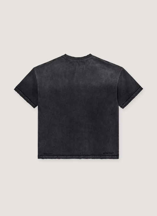Vale Forever Dog House Bling Tee Vintage Black