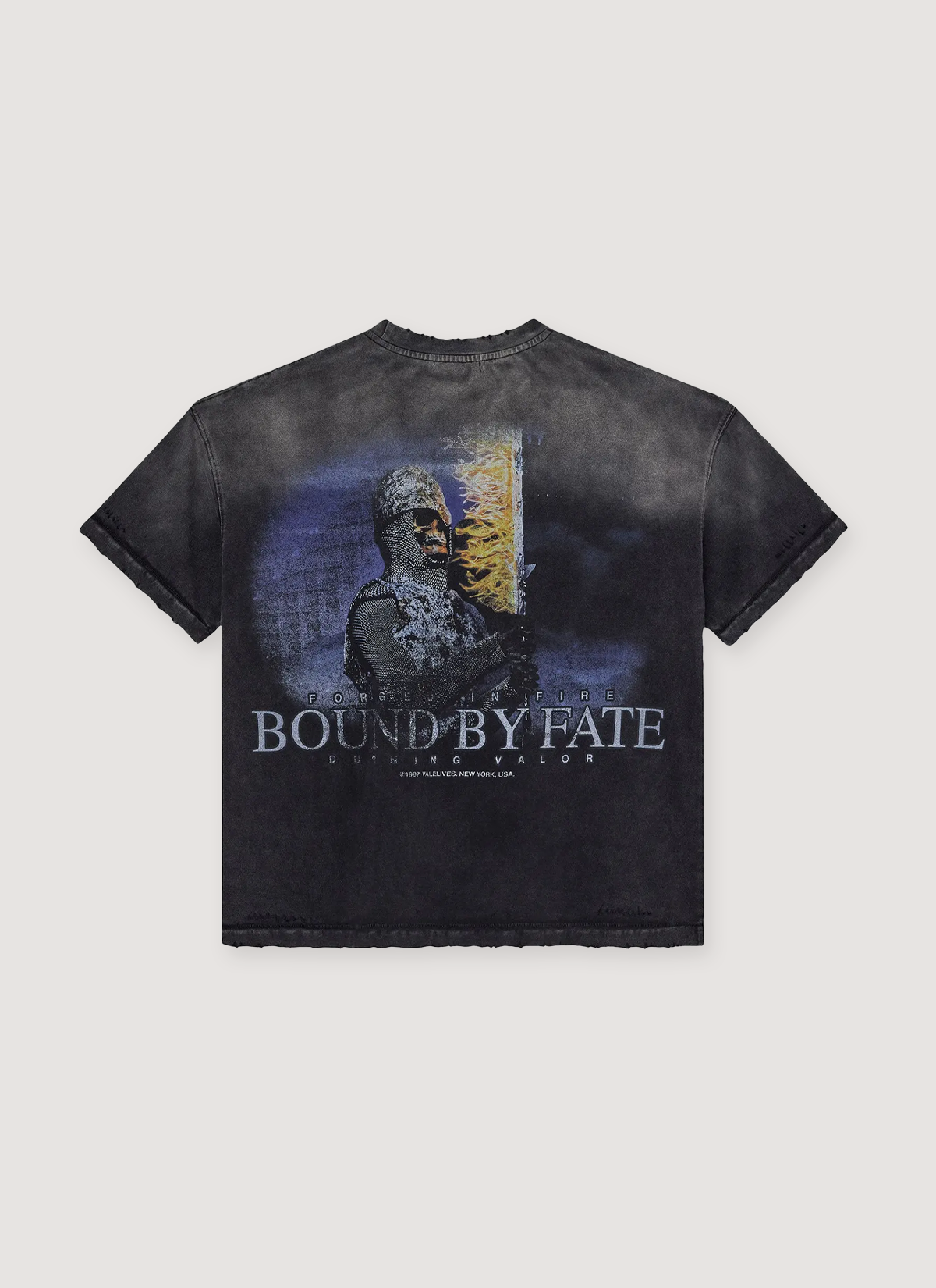 Vale Forever Lacelot Tee Vintage Black Vale Forever Lacelot Tee Vintage Black - Image 2 | Authenticated at Pieces Los Angeles