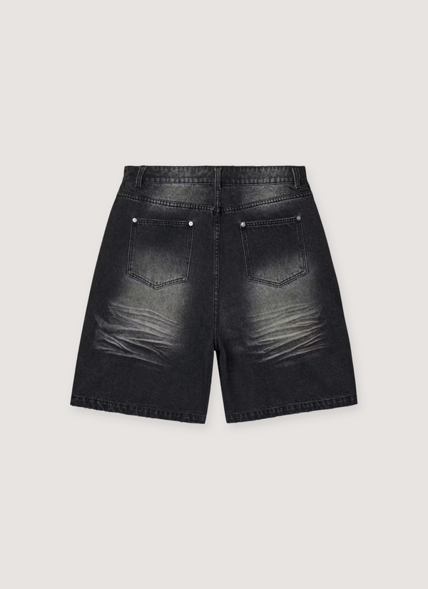 Vale Forever What The Jorts Washed Black alternate view - Shop at Pieces Los Angeles