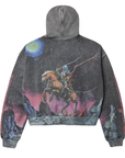 Vale Forever Neptune Zip Up Sweatshirt Vintage Black