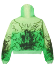 Vale Forever Nightmare Zip Up Sweatshirt Green