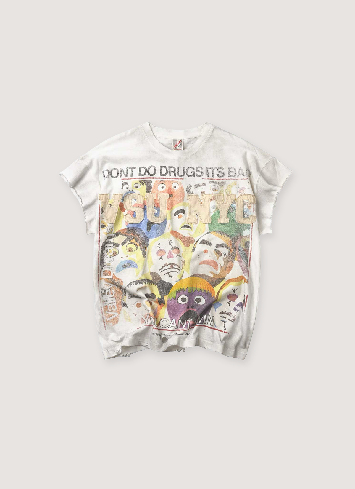 Vale Forever No Drugs Tank White Vale Forever No Drugs Tank White - Image 1 | Authenticated at Pieces Los Angeles